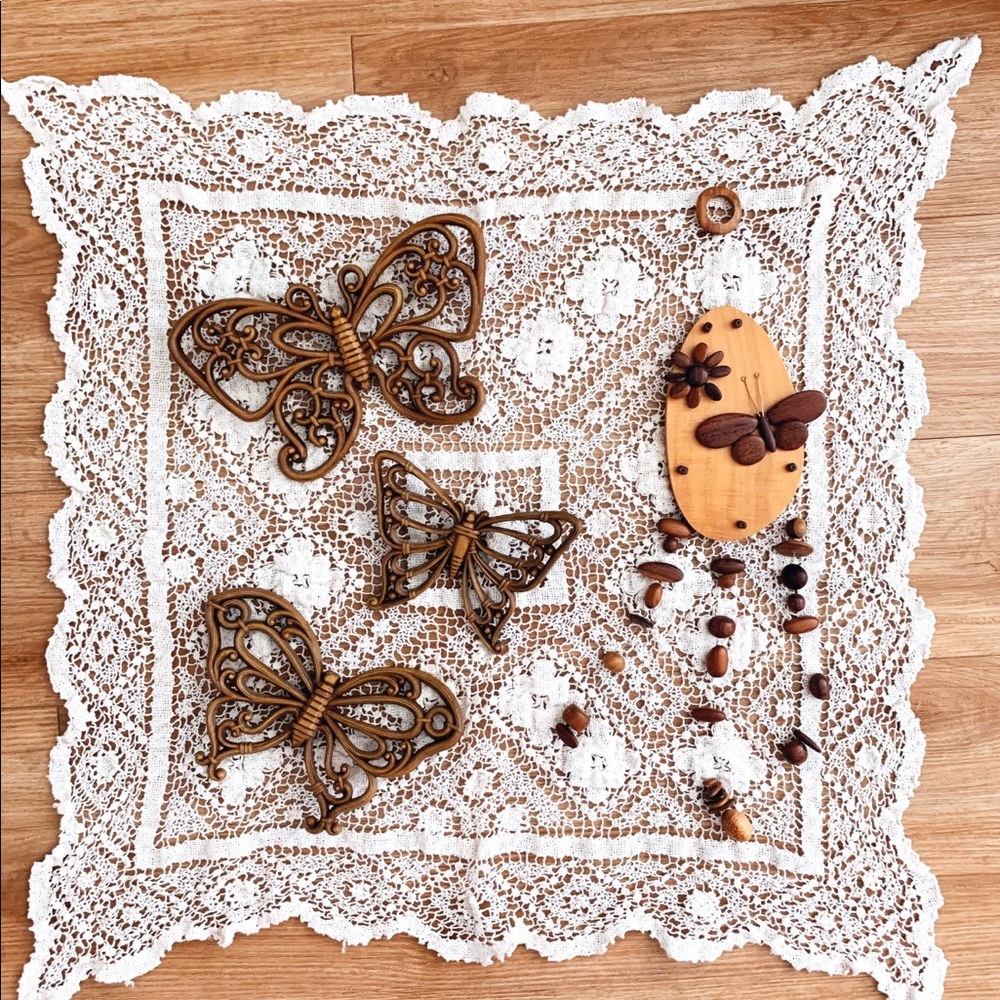 Vintage Butterfly Decor Bundle